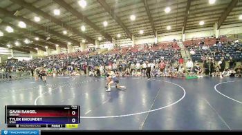 126 lbs Semifinal - Gavin Rangel, Oregon vs Tyler Khoundet, Utah