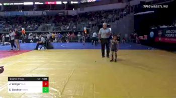 48 lbs Quarterfinal - Javier Widger, Saints Wrestling Club vs Chase Gardner, Marshfield Youth Wrestling