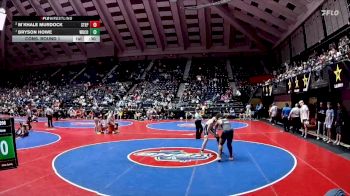 3A-190 lbs Cons. Round 1 - Bryson Howe, White County vs M`Khale Murdock, Stephenson