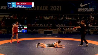 63 kg Semifinal - Leri Abuladze, Geo vs Ali Reza Nejati, Iri