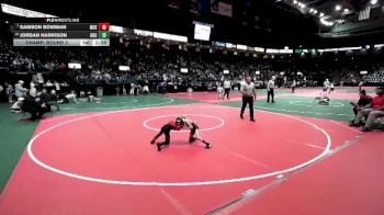 45 lbs Champ. Round 2 - Samson Bowman, MOE1 vs Jordan Harrison, OHCA