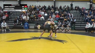 215 lbs Quarterfinal - Meric Hagarty, Waverly-Shell Rock vs Jordan Gamia, Iowa City, West