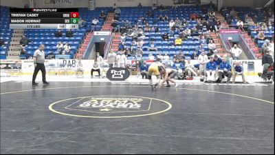 172 lbs Consy Rd Ii - Tristan Casey, Chestnut Ridge vs Mason Horwat, Derry Area
