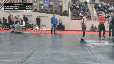95_B lbs 7th Place - Dylan Roncolato, Notre Dame Green Pond vs Cooper Williams, Southern Columbia