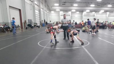 98 lbs Round 7 (10 Team) - Lottie Durant, Team Shutt vs Connor Sleeman, CHWHALE Blue