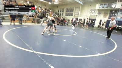 190 lbs Cons. Round 4 - Logan Ulmer, Santiago Corona vs Devlin Weaver, Huntington Beach