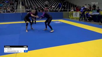 CARISSA ARIAS vs LEILA CASSANDRA DAMATO 2022 Pan IBJJF Jiu-Jitsu No-Gi Championship