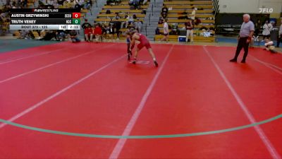125 lbs Cons. Round 4 - Austin Grzywinski, Saint Cloud State vs Truth Vesey, Harper CC