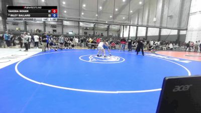 16U Boys GR - 120 lbs Champ. Round 3 - Takoda Boger, UT vs Riley Ballard, CA