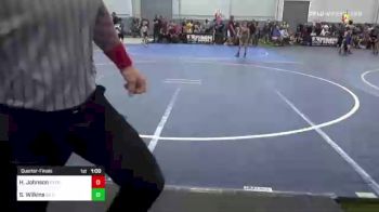42 lbs Quarterfinal - Hiett Johnson, Extreme Heat WC vs Shaylie Wilkins, So Cal Grappling