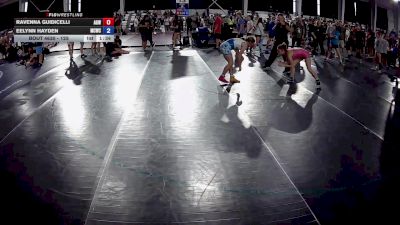 125 lbs Cons. Round 2 - Ravenna Guidicelli, APEX Girls Wrestling vs Eelynn Hayden, McCracken County Wrestling Club