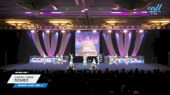 Capital Cheer - Romeo [2025 L1.1 Youth - PREP - A Day 1] 2025 Coastal at the Capitol Grand Nationals
