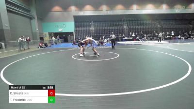 149 lbs Round Of 32 - Cutter Sheets, Oklahoma State vs Trae Frederick, UNATT-Clackamas