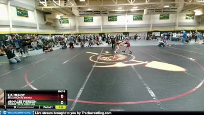 91 lbs Round 3 - Lia Mundt, Belle Fourche Broncs vs Annalee Pierson, Sturgis Youth Wrestling