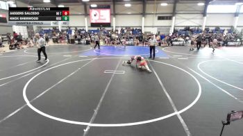85 lbs Quarterfinal - Jaegers Salcedo, No Team vs Knox Sherwood, Redskin Wrestling