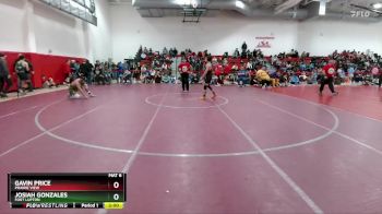 132 lbs Champ. Round 1 - Gavin Price, Prairie View vs Josiah Gonzales, Fort Lupton