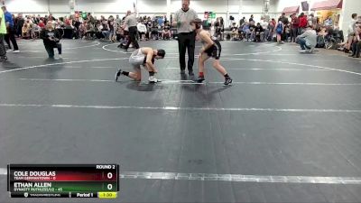 110 lbs Round 2 (8 Team) - Ethan Allen, Dynasty Ruthless/U2 vs Cole Douglas, Team Germantown