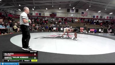 141 lbs Cons. Round 4 - Ali Alicea, Kutztown vs Harold `Taylor` Robinson, Mount Olive