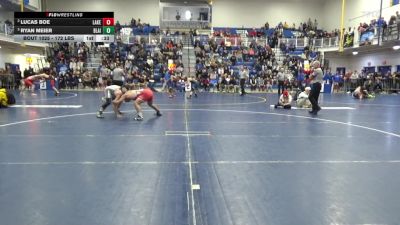 172 lbs Consy 6 - Lucas Boe, Lake Highland Prep-FL vs Ryan Meier, Blair Academy-NJ