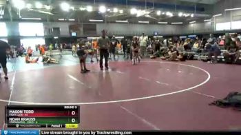 100 lbs Round 5 (8 Team) - Mason Todd, Fight Club vs Noah Krauss, Stronghold - Gold