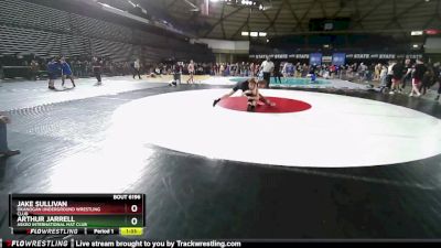 157 lbs Semifinal - Arthur Jarrell, Askeo International Mat Club vs Jake Sullivan, Okanogan Underground Wrestling Club