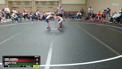 60 lbs Round 1 - Abel Harrell, Wildcats Wrestling vs Brody Kyle, SDWA