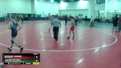 113 lbs Round 2 (10 Team) - Anthony Hughes, Palm Bay vs Carter Stuckey, Tomahawk Wrestling Club