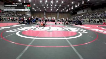 144 lbs Champ. Round 3 - Calan Manley, Stillwater vs Hunter Gordon, Rockwall