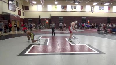 JV-10 lbs Cons. Semi - Noah Hudson, Cedar Rapids Kennedy vs Django Rogers, Williamsburg