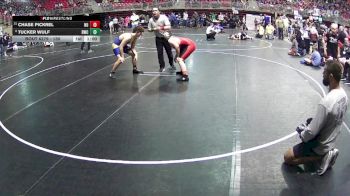 130 lbs Cons. Round 4 - Chase Pickrel, Neligh Oakdale vs Tucker Wulf, Rocks Wrestling Club