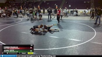 88 lbs Cons. Semi - Corbin Franklin, Next Level Training Academy vs Ayden Ortiz, Bear Cave Wrestling Club