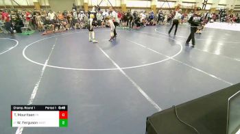 76 lbs Champ. Round 1 - Wylee Ferguson, JWC vs Tj Mouritsen, Top Of Utah