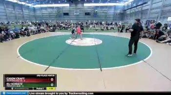 88 lbs Placement Matches (8 Team) - Cason Craft, Oklahoma Red GR vs Eli Schultz, Minnesota Blue