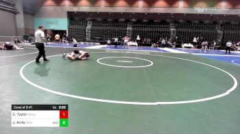 133 lbs Consi Of 8 #1 - Carson Taylor, Grand View vs Joel Avila, Providence