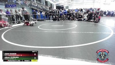 56 lbs Round 1 (4 Team) - John Rankin, East Kansas Eagles Gold vs Uriah Guebara, Kansas Mayhem