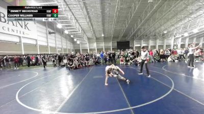 105 lbs Cons. Round 5 - Emmett Beckstead, Sanderson Wrestling Academy vs Cooper Williams, Westlake Wrestling Club