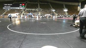 6A 215 lbs 3rd Place Match - Toby Zirlott, Saraland vs Will Ellis, Mountain Brook