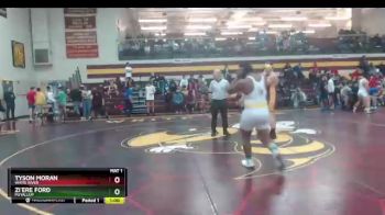 195 lbs Cons. Round 2 - Zi`ere Ford, Puyallup vs Tyson Moran, White River