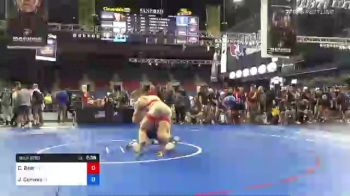 160 lbs Consi Of 16 #2 - Carter Baer, New York vs J Conway, Indiana