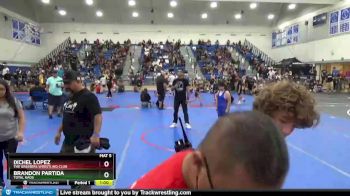 128 lbs Round 1 - Brandon Partida, Total Kaos vs Ixchel Lopez, The GR818ERS Wrestling Club