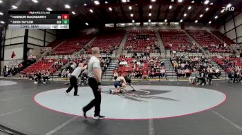 141 lbs Cons. Semi - Hudson Hackbarth, Maryville vs Josh Taylor, Central Oklahoma