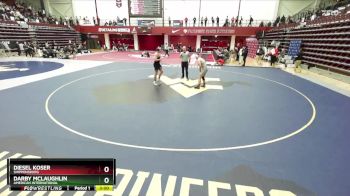 197 lbs Cons. Round 3 - Diesel Koser, Shippensburg vs Darby McLaughlin, American International