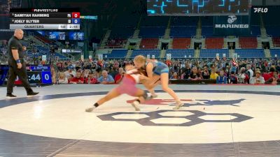 115 lbs Quarters - Samiyah Rahming, PA vs Joely Slyter, ID