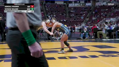 170 lbs First Round - Kendall Wagner, Central Mountain-G vs Octavia Walker, Norwin-G