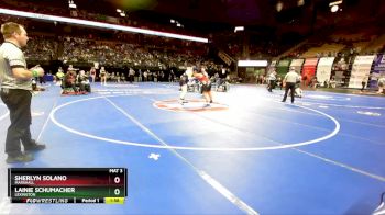 235 Class 1 lbs Quarterfinal - Sherlyn Solano, Marshall vs Lainie Schumacher, Lexington