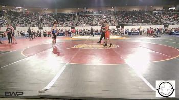143 lbs Consi Of 32 #1 - Semaj Vaughn, Putnam City vs Ryker Eichelberger, Pryor Tigers Wrestling
