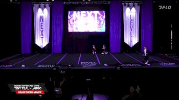 Florida Top Dog All-Stars - Tiny Teal - Largo [2025 USASF Cheer-Novice] 2025 Next Level Nationals