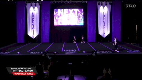 Florida Top Dog All-Stars - Tiny Teal - Largo [2025 USASF Cheer-Novice] 2025 Next Level Nationals