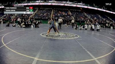 114 lbs Champ. Round 1 - Sofia Ortiz, Panther Creek vs Jada Parrish, West Davidson