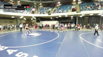 145 lbs Cons. Round 3 - Vivianna Torrez, Sterling vs Ellery Browne, Gurnee (Warren)
